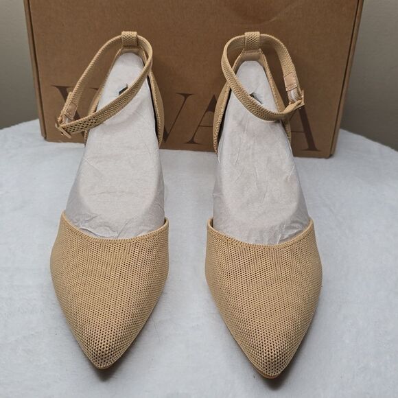 NIB Vivaia Pointed-Toe Stress FREE Block Heels (Galilea) Sz US 11 - Picture 2 of 8